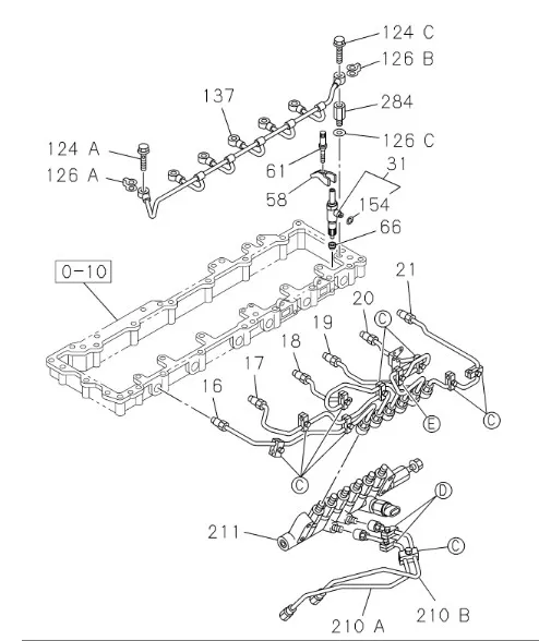87385639 - Трубка топливной системы